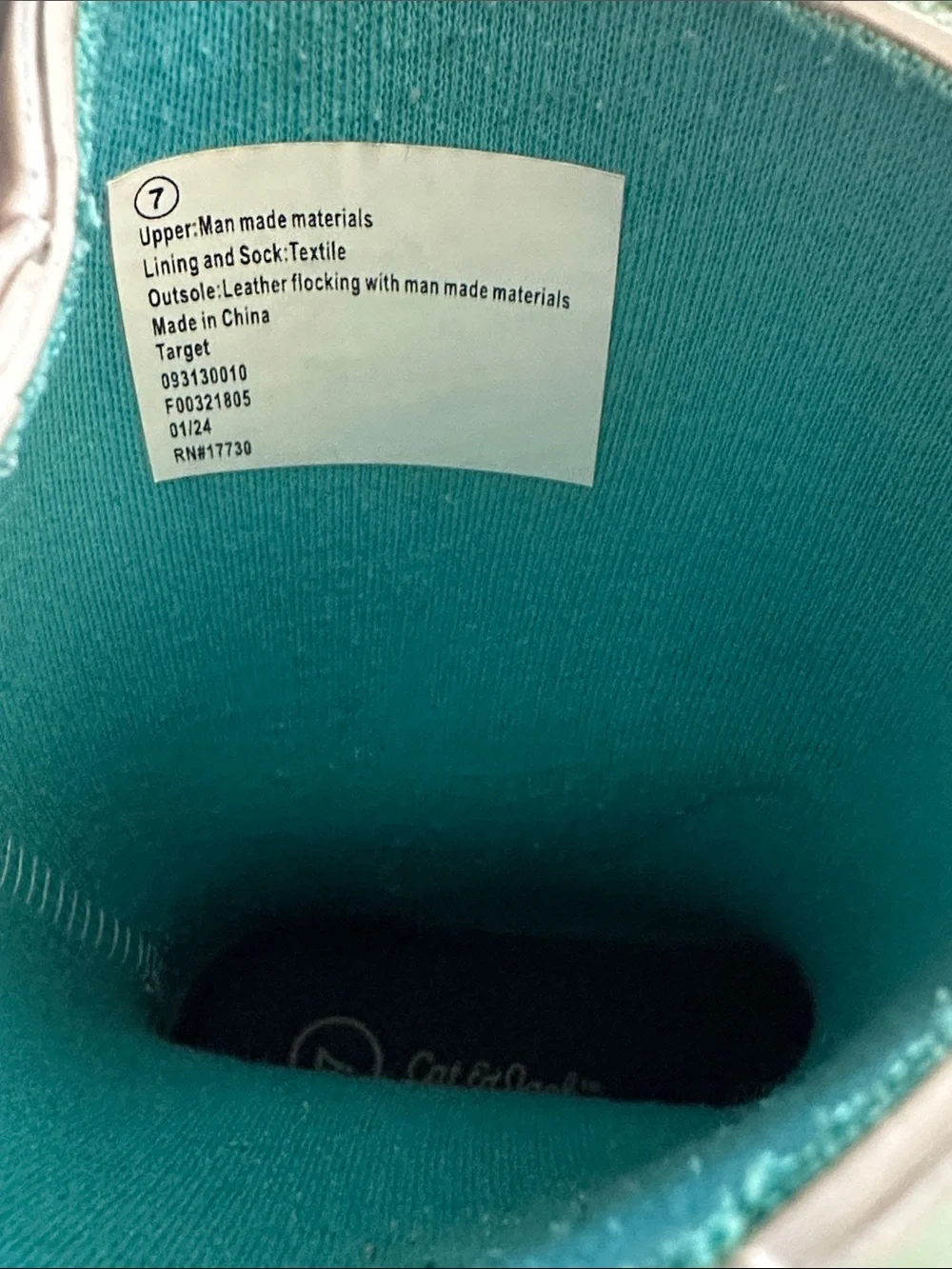 Cat & Jack Light Blue Kids Rain Boots with Surf Van and Surfboards